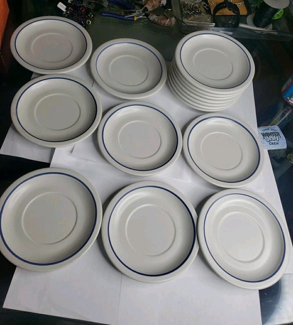Lot Of 15 Pfaltzgraff Yorktowne Saucer 6.25” USA